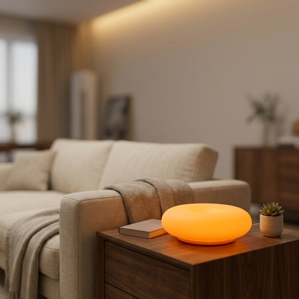 Lampe de Chevet USB Donut - Lumière Douce Rechargeable
