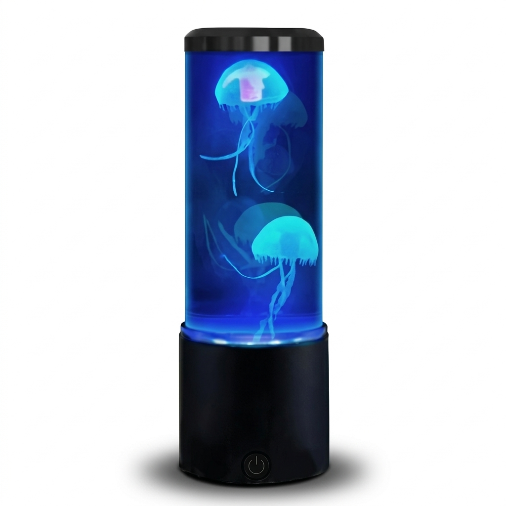 Lampe de Chevet Méduses LED 7 Couleurs - Ambiance Cocooning