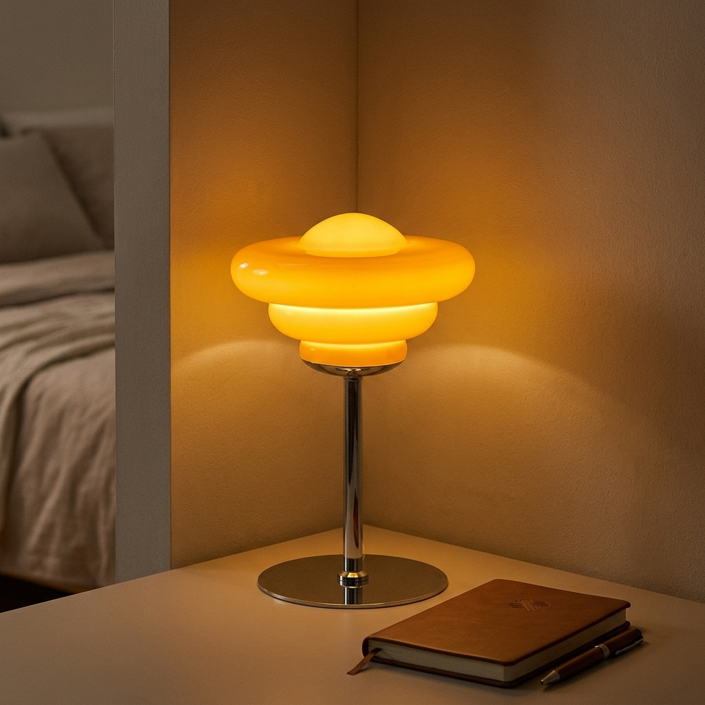 Lampe de Chevet Design Bauhaus - Lumière Chaude Cozy