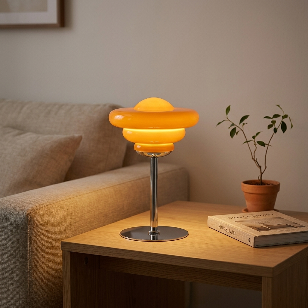 Lampe de Chevet Design Bauhaus - Lumière Chaude Cozy