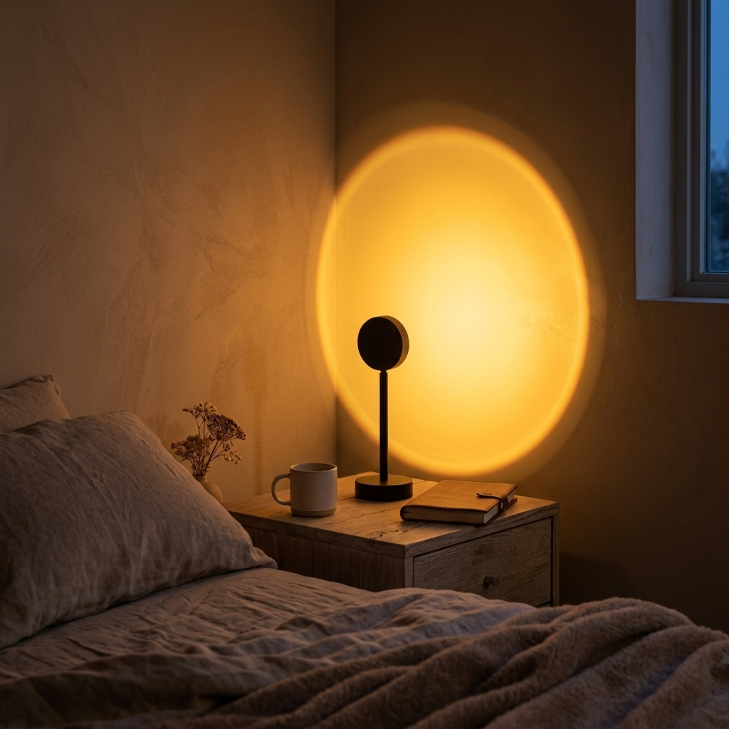 Lampe de Chevet LED Sunset – Ambiance Cosy Rechargeable USB