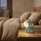 Lampe de Chevet LED Portable - Design Mignon, Lumière Douce