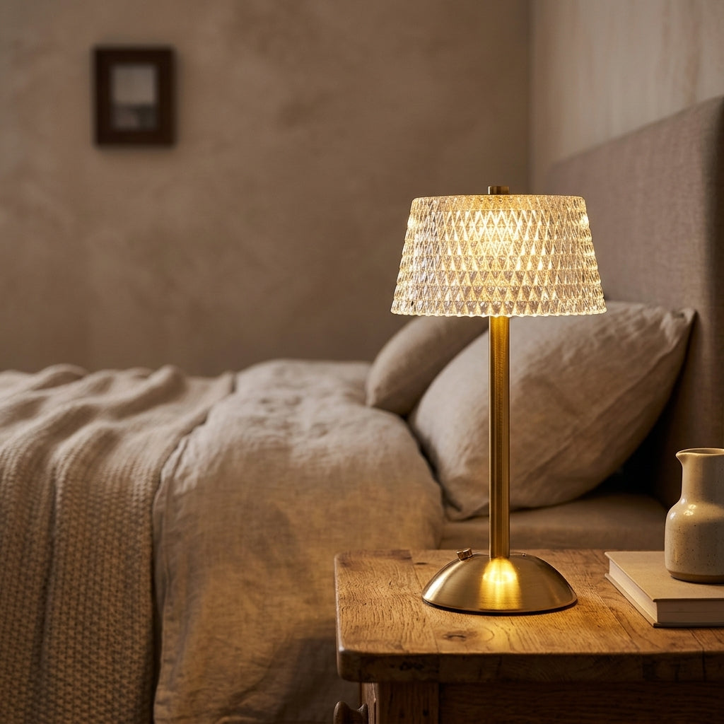 Lampe de Chevet Rechargeable - Lumière Douce Tactile