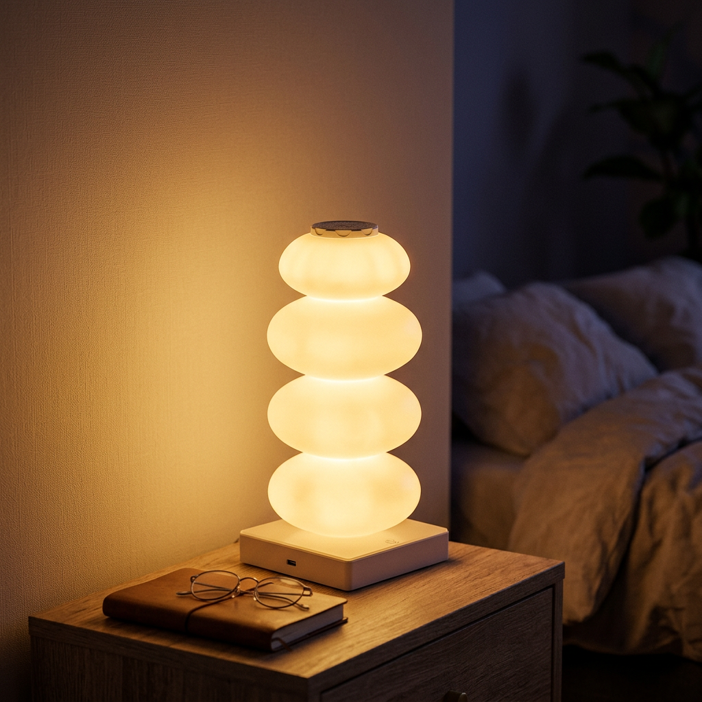 Lampe de Chevet RGB Rechargeable - Ambiance 16 Couleurs