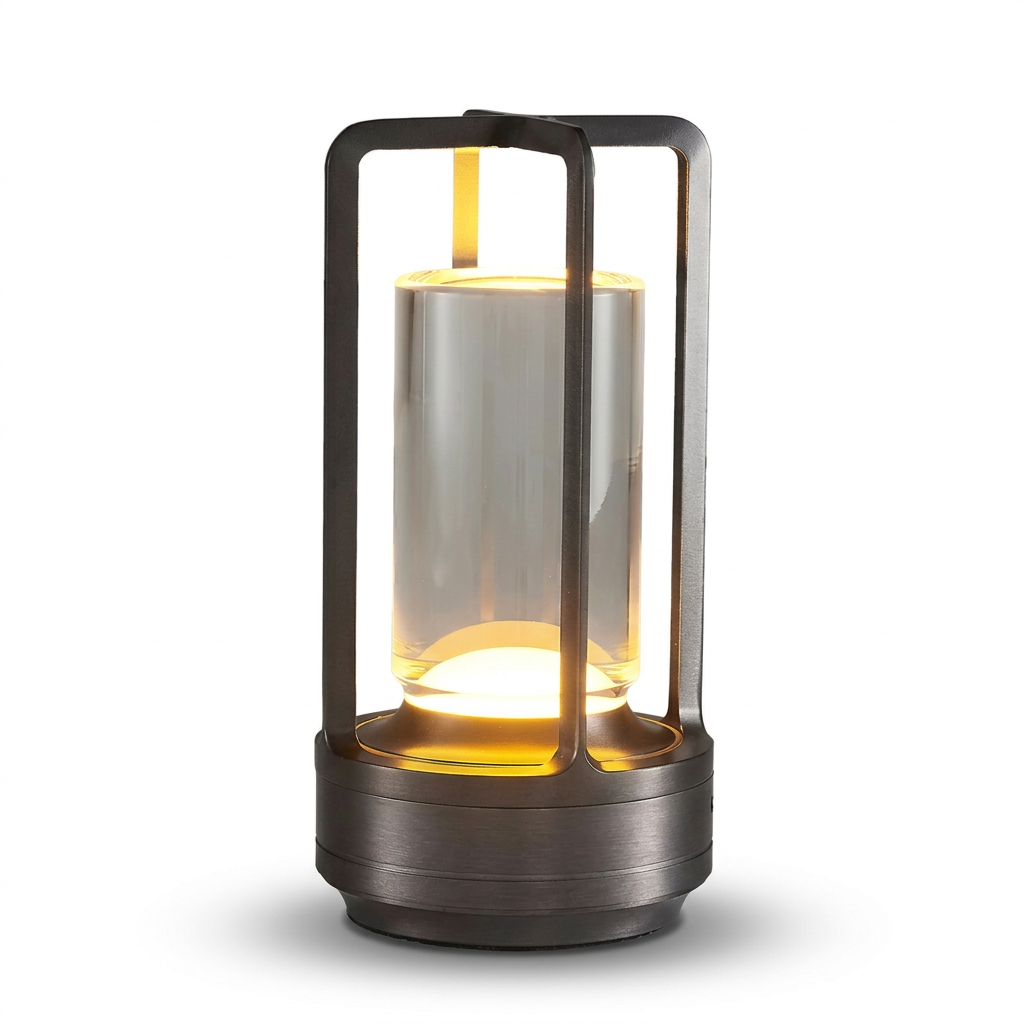 Lampe de Chevet Tactile Rechargeable – Lumière Chaude Ajustable