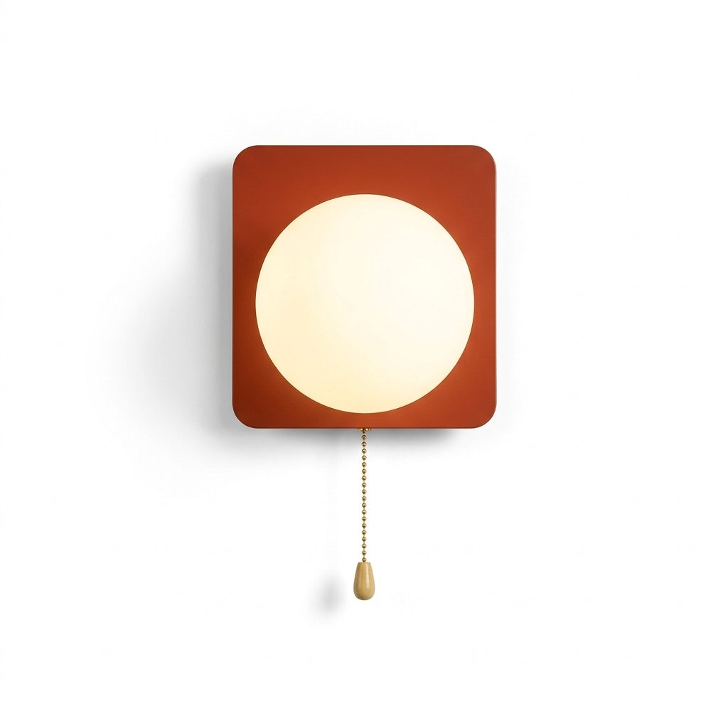 Lampe de chevet murale en métal avec éclairage tamisé pour chambre