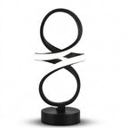 Lampe de Chevet LED Spirale 3 Couleurs USB Rechargeable
