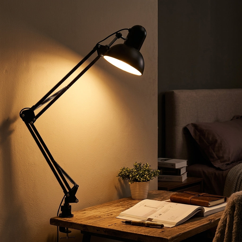 Lampe de Chevet Design Moderne - Éclairage Tamisé et Flexible