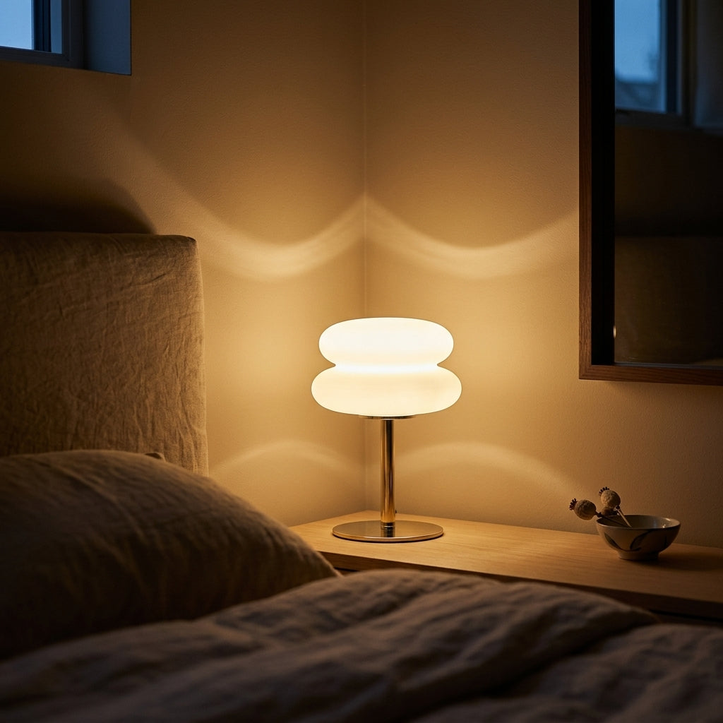Lampe de Chevet LED Champignon - Éclairage Tamisé USB