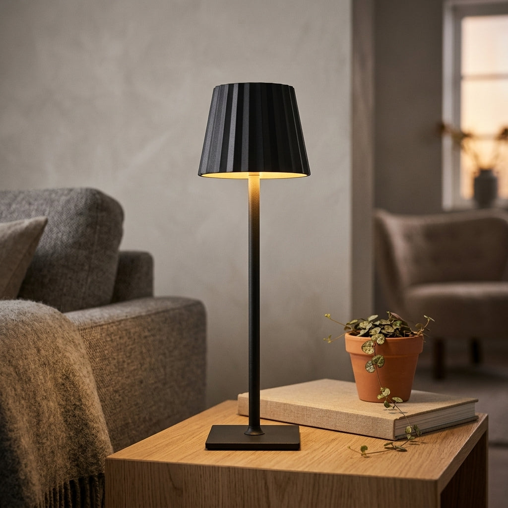Lampe de Chevet Tactile USB - 3 Modes Lumière Douce Rechargeable
