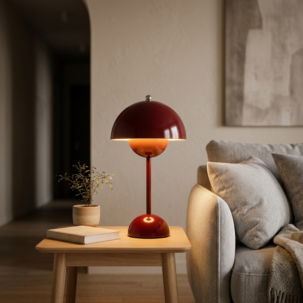 Lampe de Chevet Fleur Tactile – Éclairage Rechargeable Cozy