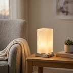 Lampe de Chevet Design Verre - Lumière Chaude Cocooning