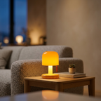 Lampe de Chevet Rechargeable USB - Design Champignon Cozy