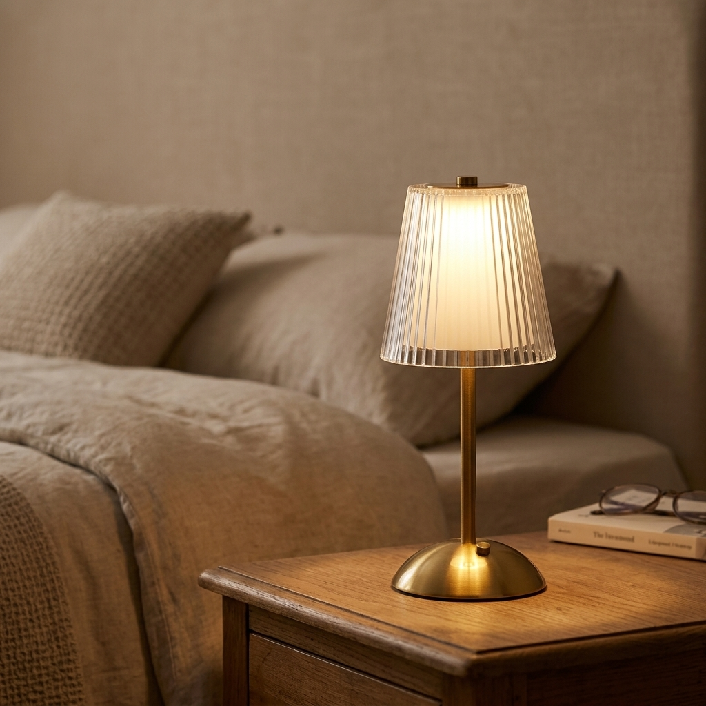 Lampe de Chevet Tactile Rechargeable - Lumière Douce Design