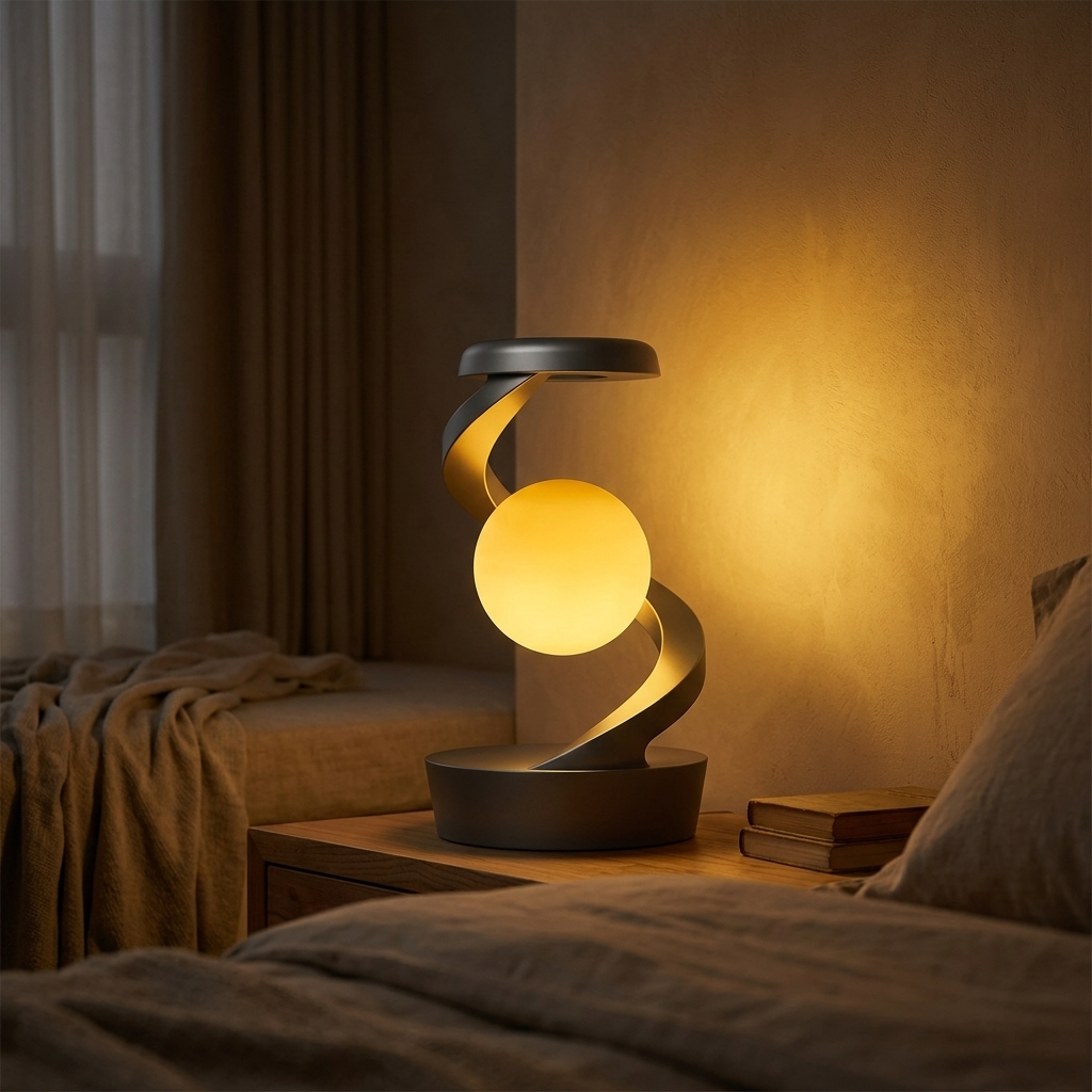 Lampe de Chevet Rotating RGB Rechargeable USB-C