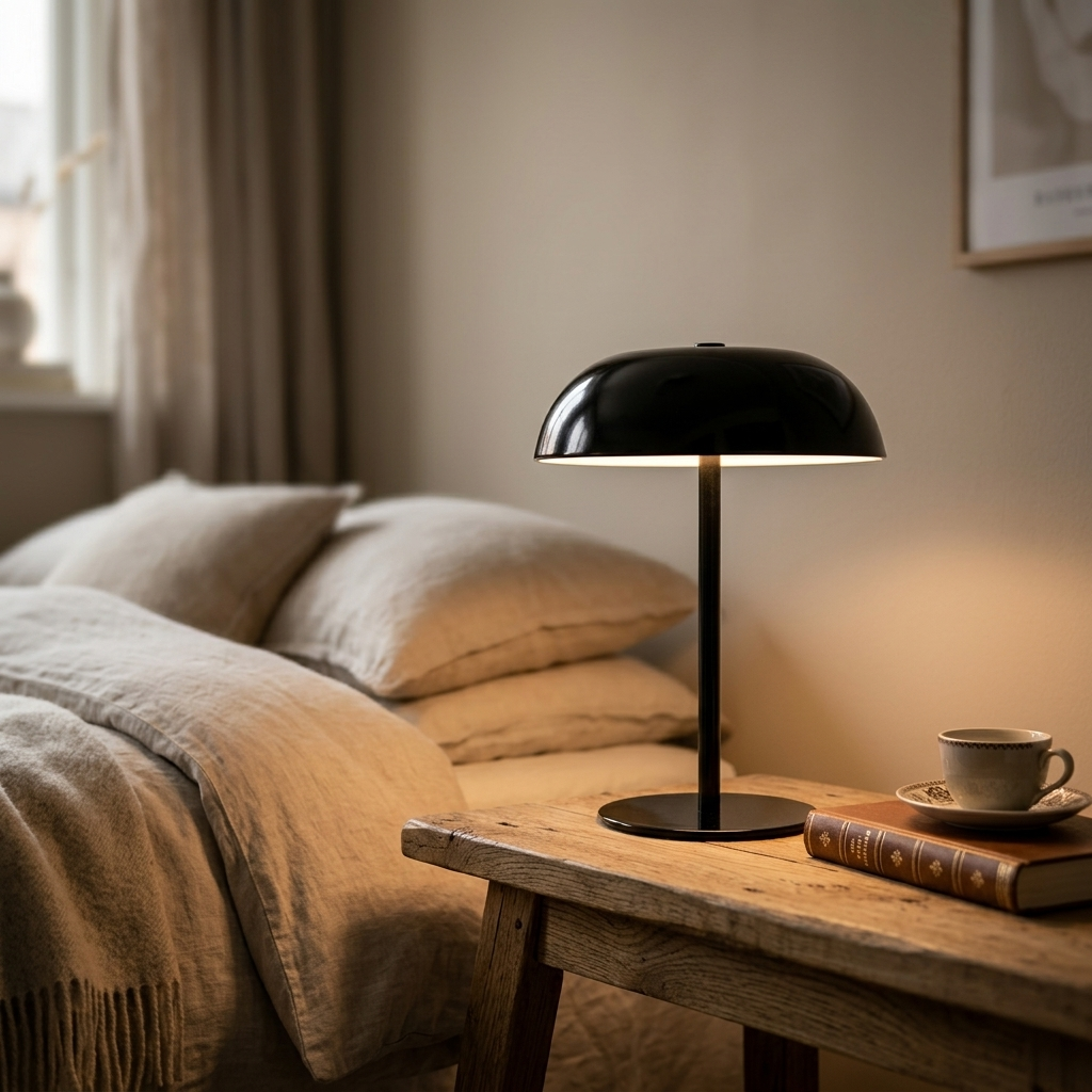 Lampe de Chevet Tactile Rechargeable - 3 Modes de Lumière