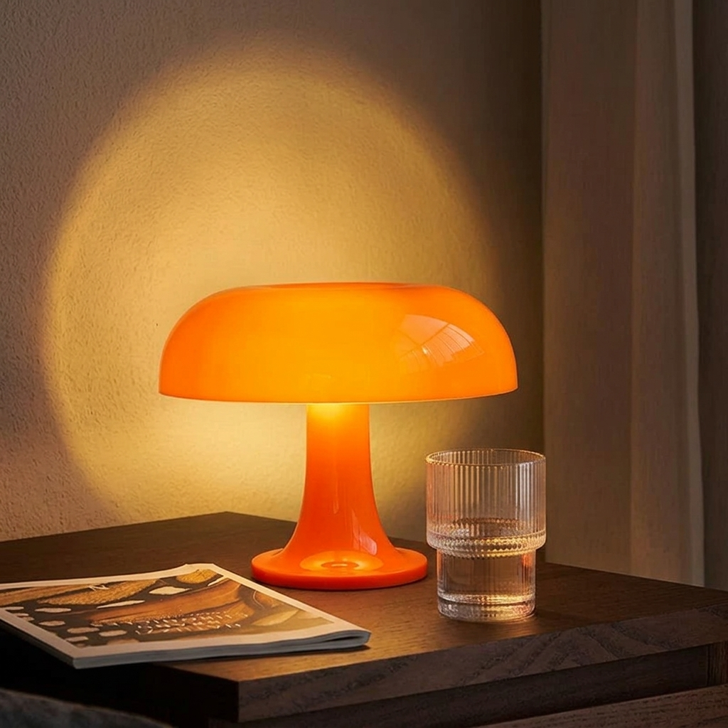 Lampe de Chevet Champignon LED - 3 Modes Lumière Douce USB