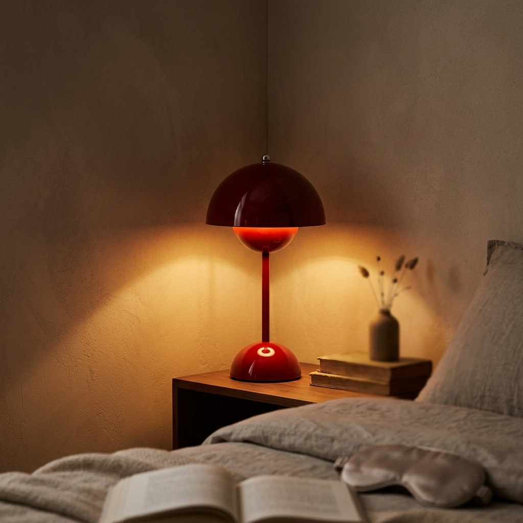 Lampe de Chevet Fleur Tactile – Éclairage Rechargeable Cozy