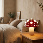 Lampe de Chevet Champignon LED Rechargeable - Ambiance Douce