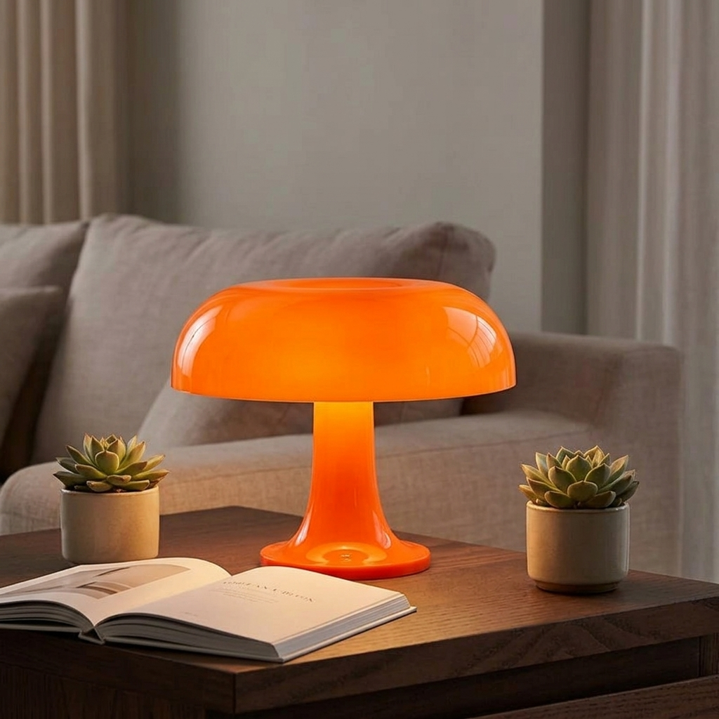 Lampe de Chevet Champignon LED - 3 Modes Lumière Douce USB