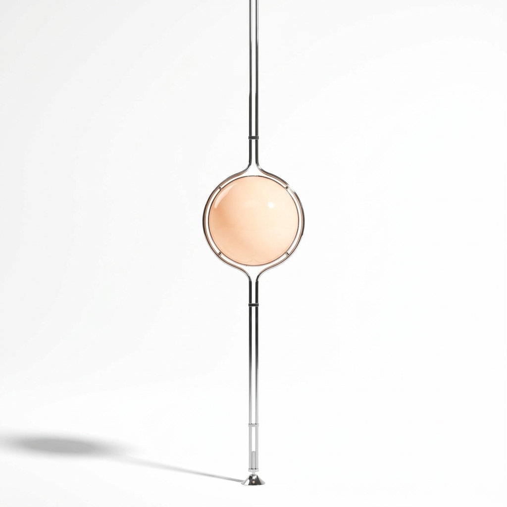 Lampe de Chevet Chrome Design - Lumière Chaude Cocooning