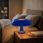 Lampe de chevet champignon design moderne avec éclairage doux rechargeable