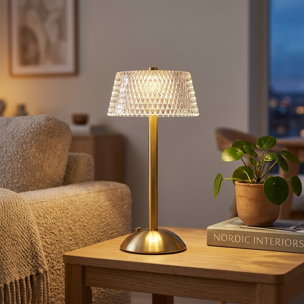 Lampe de Chevet Rechargeable - Lumière Douce Tactile
