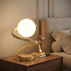 Lampe de Chevet LED Design Nordique – Lumière Douce et Chaude