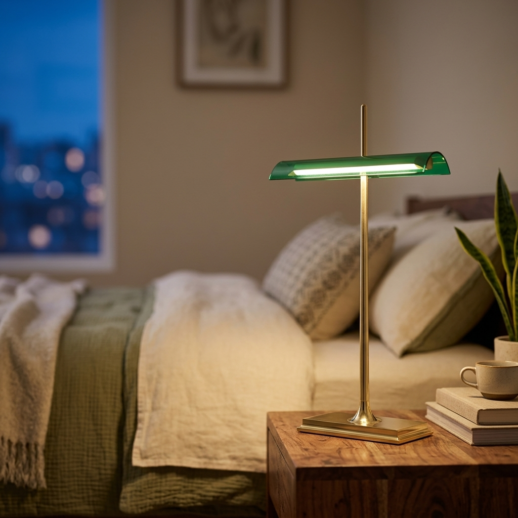 Lampe de Chevet Design Retro LED - Ambiance Cozy Chambre