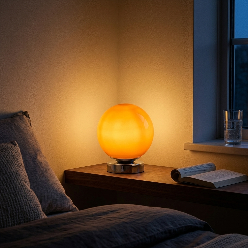 Lampe de Chevet Rechargeable Tactile - Lumière Tamisée 3 Modes