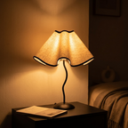 Lampe de Chevet LED Pétale - Lumière Tamisée 3 Modes Rechargeable