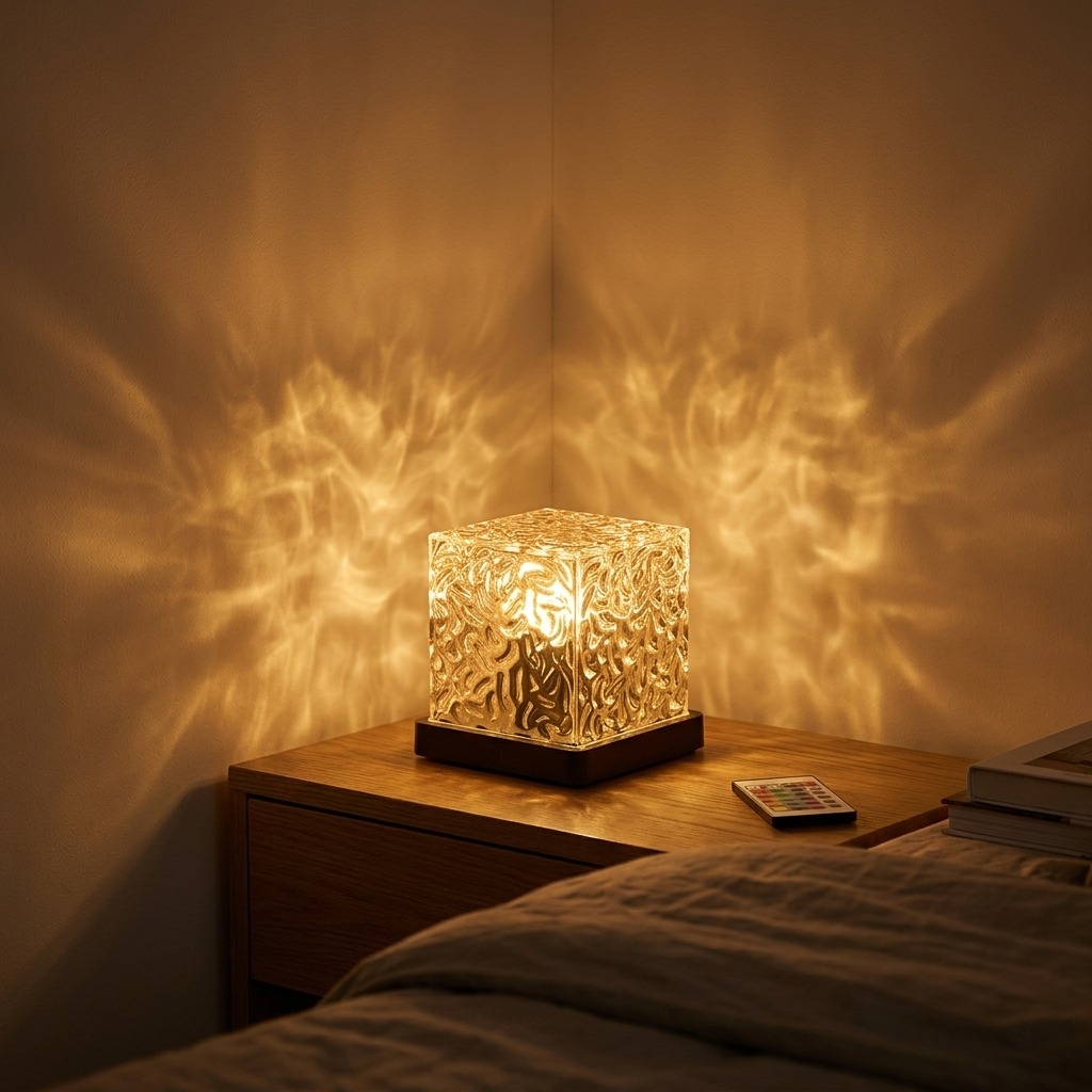 Lampe de Chevet Aurora 16 Couleurs - Veilleuse Rechargeable Cozy