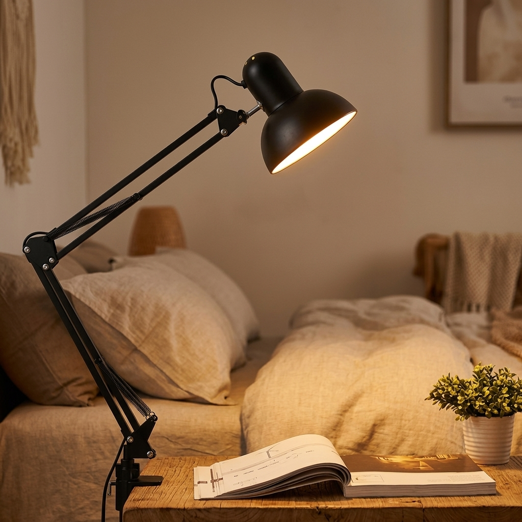 Lampe de Chevet Design Moderne - Éclairage Tamisé et Flexible