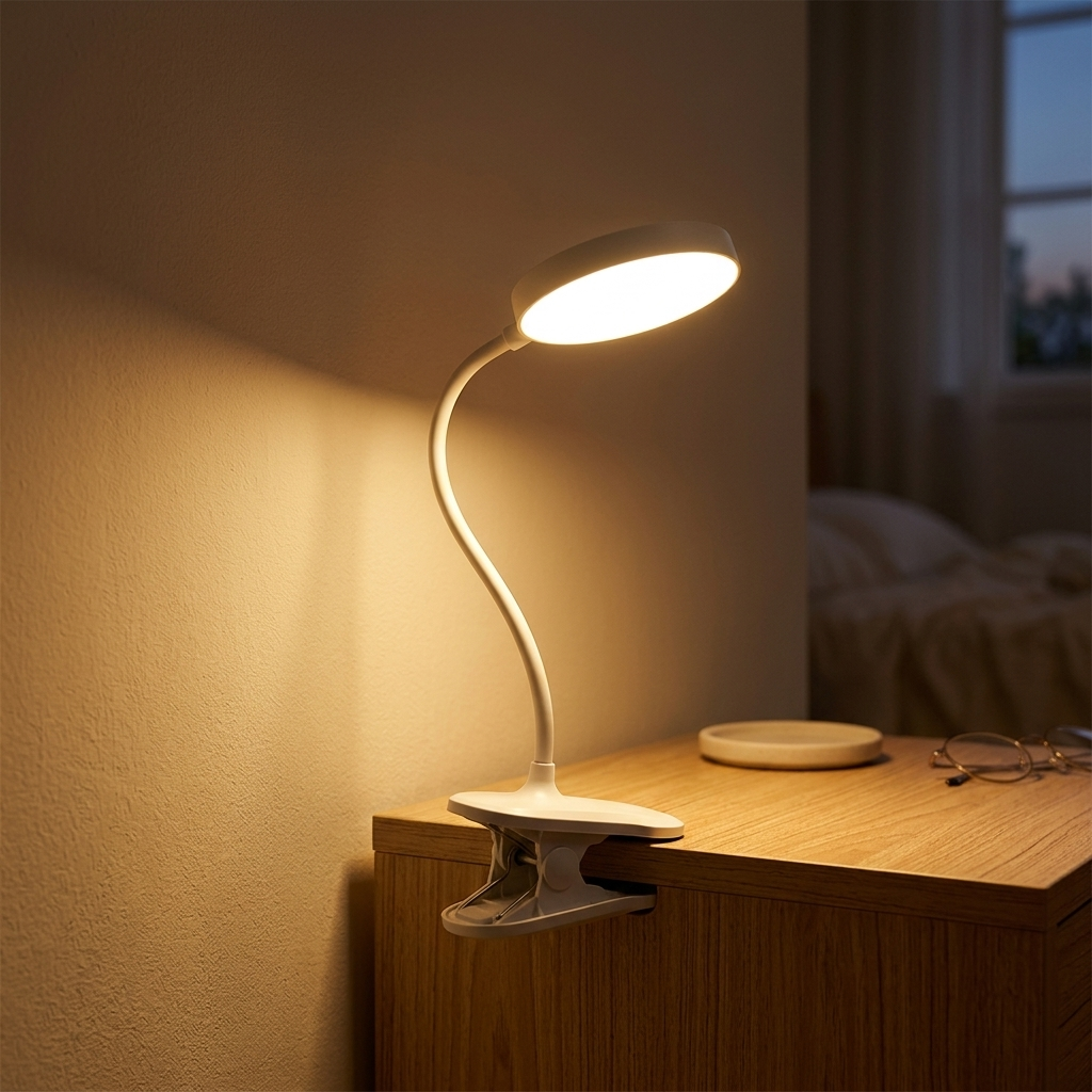 Lampe de Chevet USB Rechargeable - 3 Modes Lumière Douce