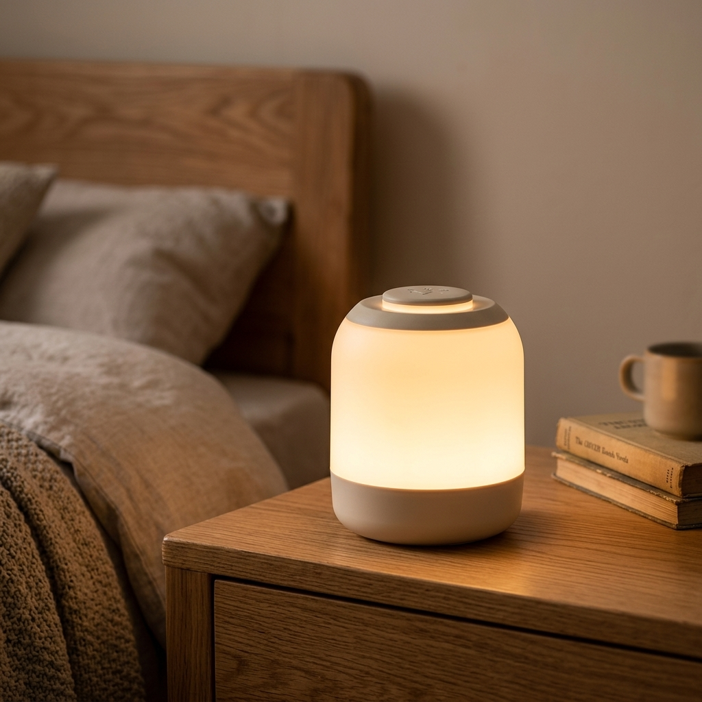 Lampe de Chevet Tactile Rechargeable - Ambiance Cozy pour ta Chambre