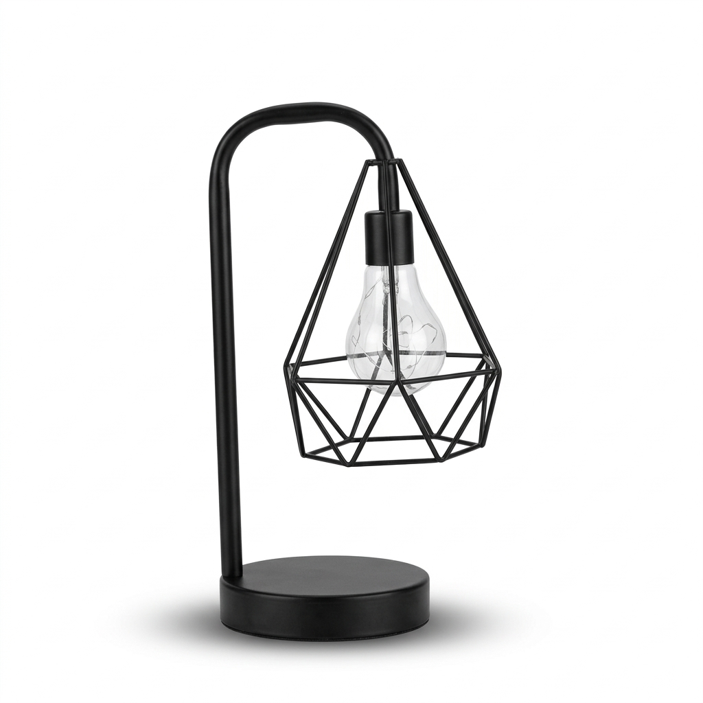 Lampe de Chevet Design Rétro - Lumière Douce Ambiance Cosy