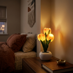 Lampe de Chevet Tulipe LED – Ambiance Douce et Design Élégant
