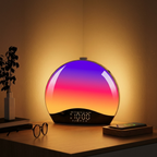 Lampe de Chevet Réveil Lumineux, Simulation Lever Soleil