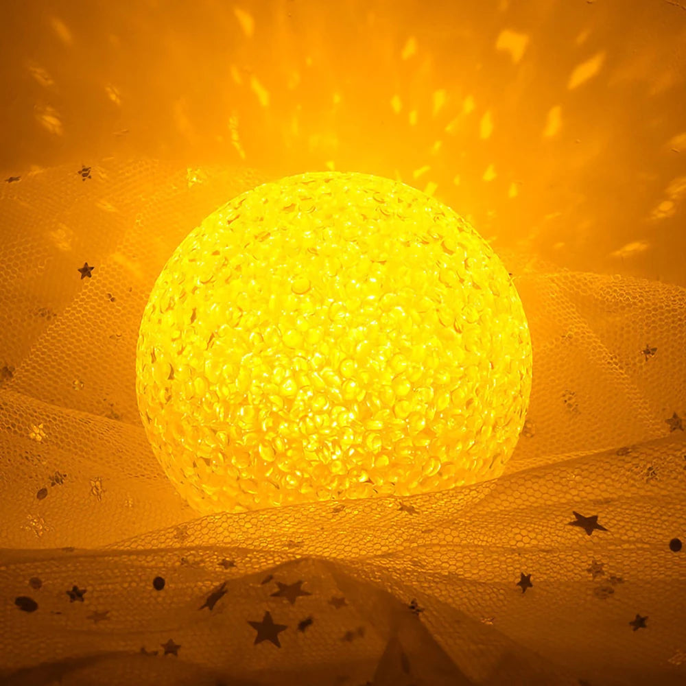 Lampe de Chevet Boule Lumineuse LED - Design Moderne Cozy