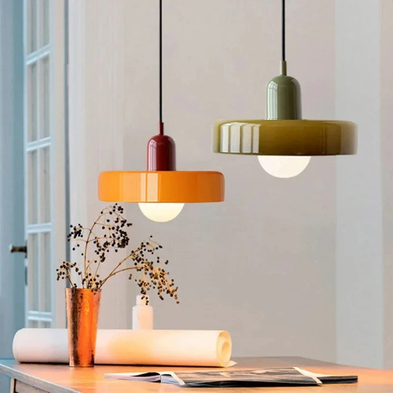 Lampe de Chevet Verre Nordic – Éclairage Doux & Design Rétro