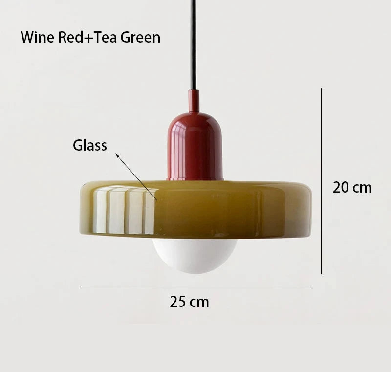 Lampe de Chevet Verre Nordic – Éclairage Doux & Design Rétro