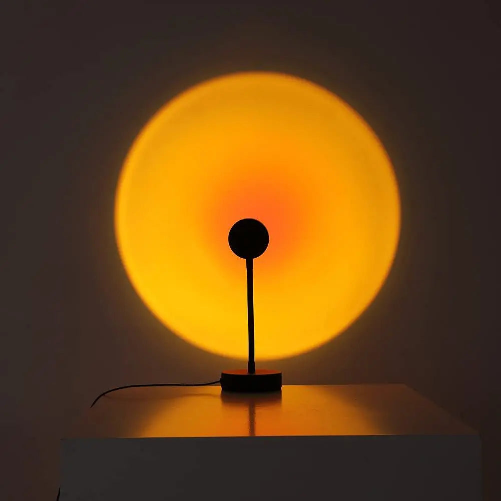 Lampe de chevet LED Sunset avec éclairage tamisé chaleureux et base design