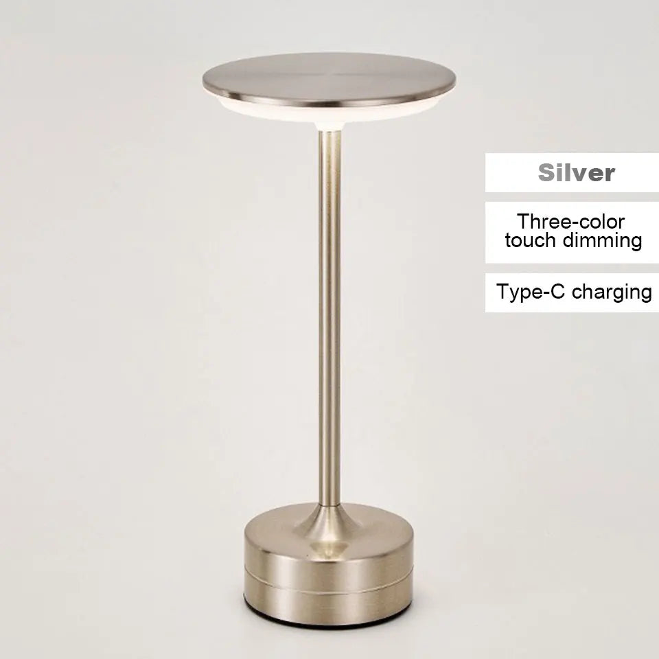 Lampe de Chevet Tactile Rechargeable - Lumière Tamisée USB