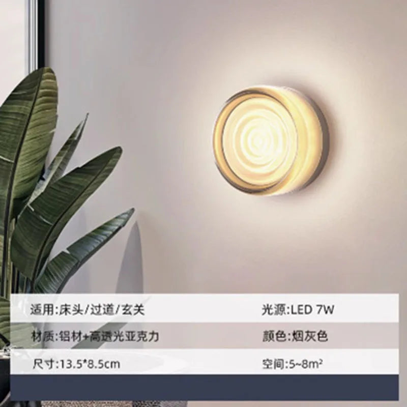 Lampe de Chevet Murale Minimaliste - Lumière Chaude Cosy