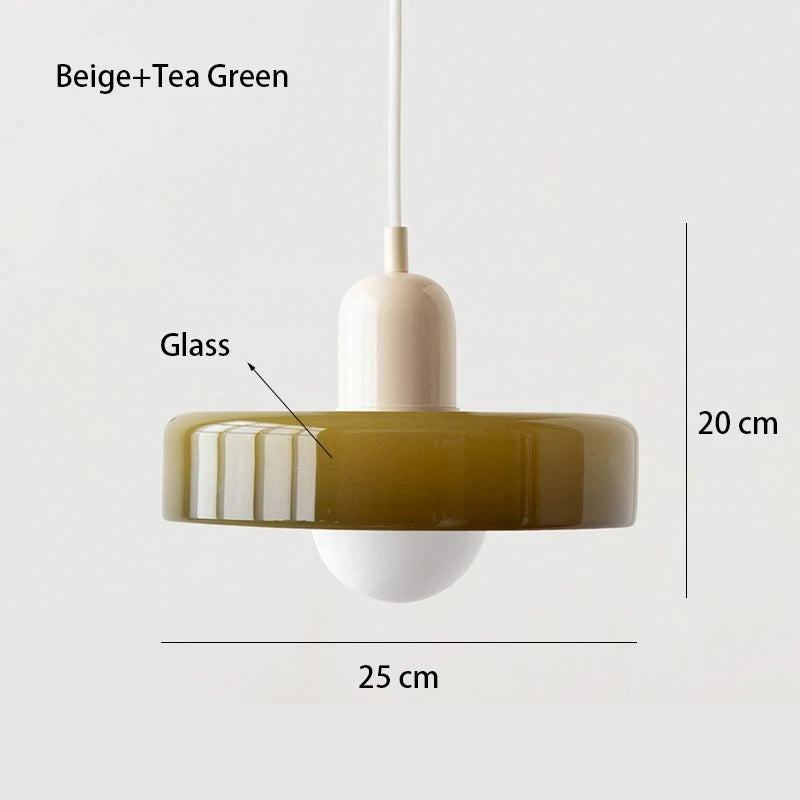 Lampe de Chevet Verre Nordic – Éclairage Doux & Design Rétro