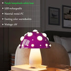 Lampe de Chevet Champignon LED Rechargeable - Ambiance Douce