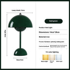 Lampe de Chevet Fleur Tactile – Éclairage Rechargeable Cozy