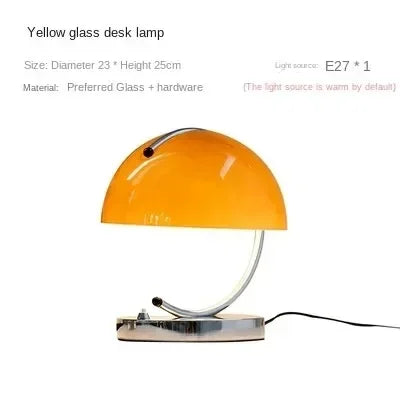 Lampe de Chevet Design Bauhaus Orange - Ambiance Cosy