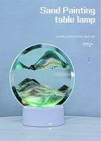 Lampe de Chevet Sable Mouvant LED - Ambiance Cosy Rechargeable