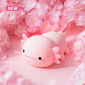 Lampe de Chevet Axolotl - Veilleuse Tactile USB Rechargeable
